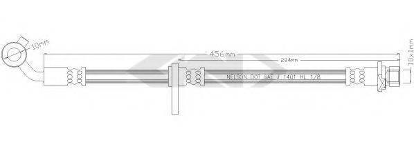 SPIDAN 339153 Гальмівний шланг