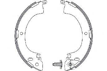 SPIDAN 31138 Комплект гальмівних колодок