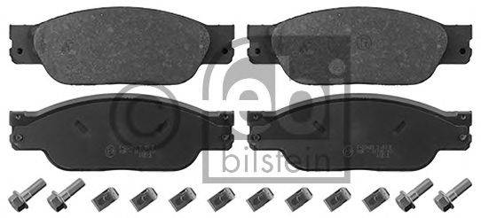 FEBI BILSTEIN 116085 Комплект гальмівних колодок, дискове гальмо