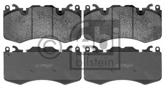 FEBI BILSTEIN 116126 Комплект гальмівних колодок, дискове гальмо