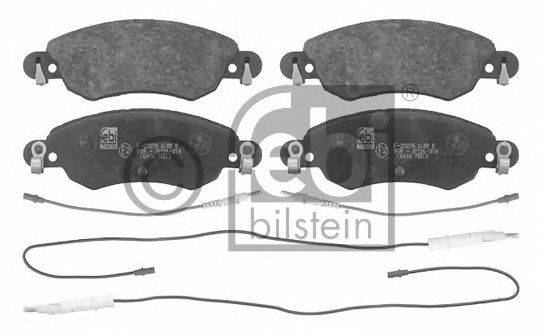 FEBI BILSTEIN 16416 Комплект гальмівних колодок, дискове гальмо