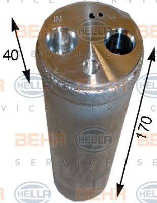 BEHR HELLA SERVICE 8FT351193191 Осушувач, кондиціонер