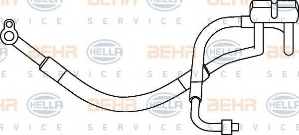 BEHR HELLA SERVICE 9GS351337141 Трубопровід високого тиску, кондиціонер