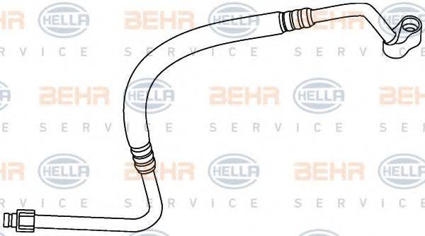 BEHR HELLA SERVICE 9GS351337551 Трубопровід високого тиску, кондиціонер