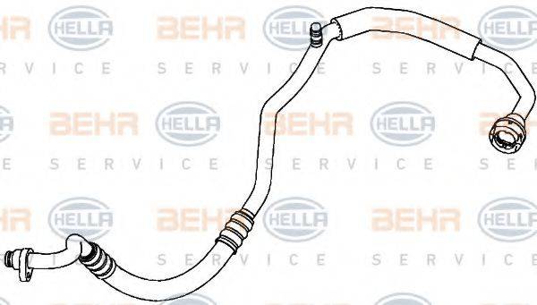 BEHR HELLA SERVICE 9GS351338251 Трубопровід низького тиску, кондиціонер