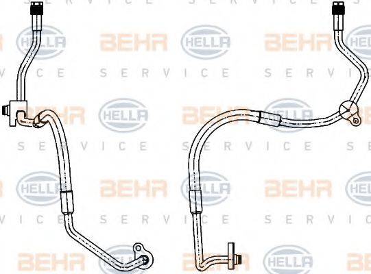 BEHR HELLA SERVICE 9GS351338461 Трубопровід високого тиску, кондиціонер