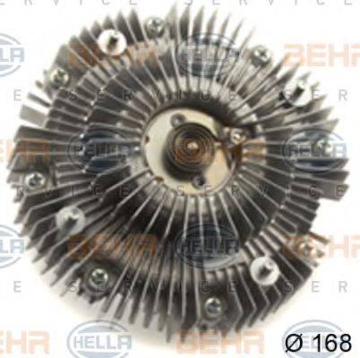 BEHR HELLA SERVICE 8MV376758701 Зчеплення, вентилятор радіатора