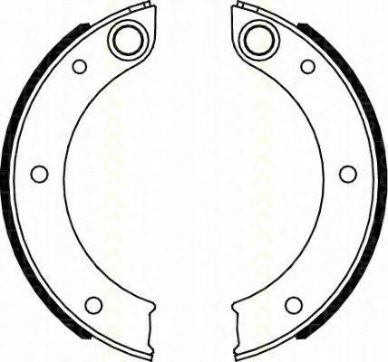 TRISCAN 810020003 Комплект гальмівних колодок, стоянкова гальмівна система