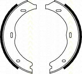 TRISCAN 810023030 Комплект гальмівних колодок; Комплект гальмівних колодок, стоянкова гальмівна система