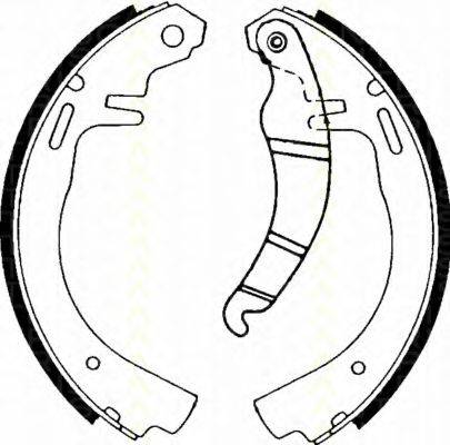 TRISCAN 810024223 Комплект гальмівних колодок