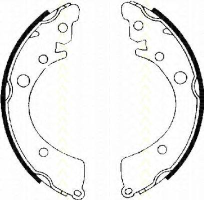 TRISCAN 810040402 Комплект гальмівних колодок