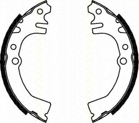 TRISCAN 810041613 Комплект гальмівних колодок