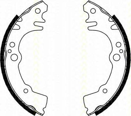TRISCAN 810041616 Комплект гальмівних колодок