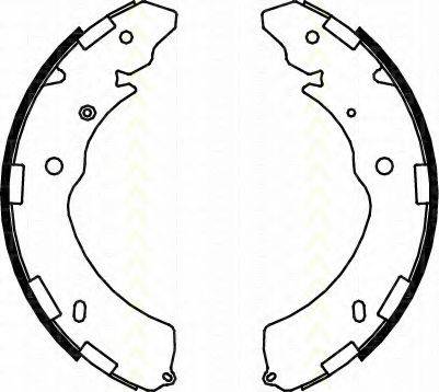 TRISCAN 810042021 Комплект гальмівних колодок