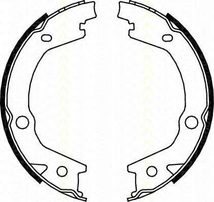 TRISCAN 810043020 Комплект гальмівних колодок, стоянкова гальмівна система