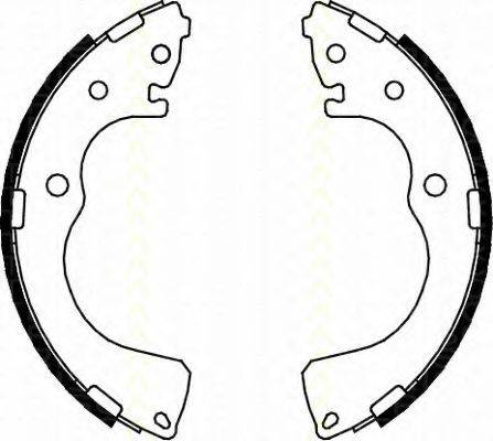TRISCAN 810050001 Комплект гальмівних колодок