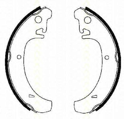 TRISCAN 810070442 Комплект гальмівних колодок