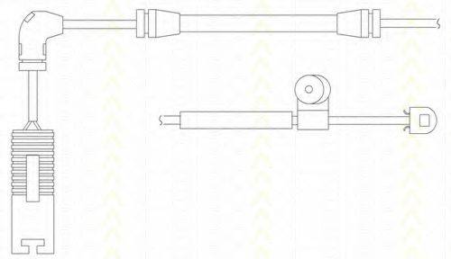 TRISCAN 811511017 Сигналізатор, знос гальмівних колодок