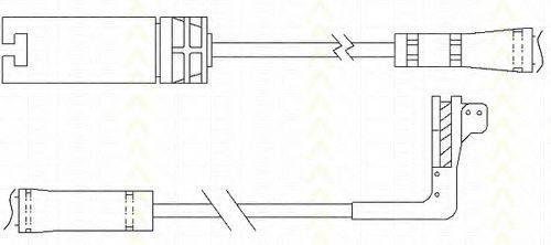 TRISCAN 811511054 Сигналізатор, знос гальмівних колодок