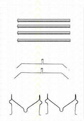 TRISCAN 8105131640 Комплектуючі, колодки дискового гальма