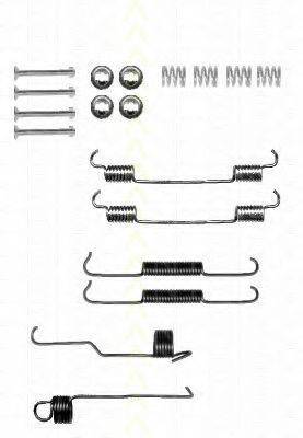 TRISCAN 8105152559 Комплектуючі, гальмівна колодка