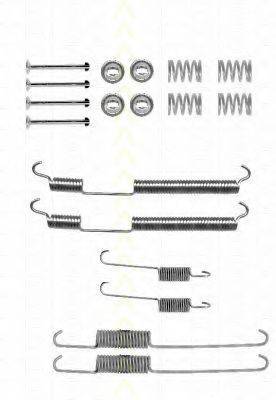 TRISCAN 8105252570 Комплектуючі, гальмівна колодка