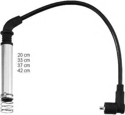 BERU ZEF1633 Комплект дротів запалювання