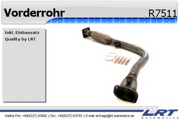 LRT R7511 Труба вихлопного газу