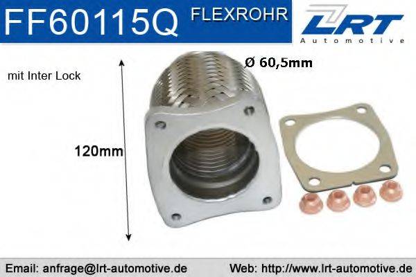 LRT FF60115Q Гофрована труба, вихлопна система