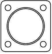 HJS 83323094 Прокладка, труба вихлопного газу