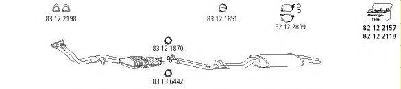 HJS BMW34 Система випуску ОГ