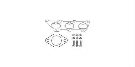 HJS 82143308 Монтажний комплект, каталізатор