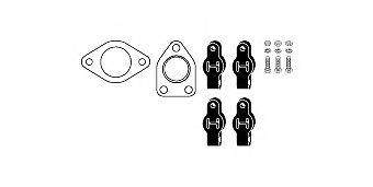 HJS 82457873 Монтажний комплект, система випуску
