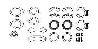 HJS 82111036 Монтажний комплект, глушник