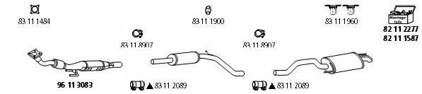 HJS VW1132 Система випуску ОГ