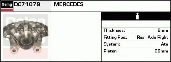 DELCO REMY DC71079 Гальмівний супорт