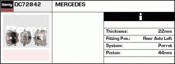 DELCO REMY DC72842 Гальмівний супорт