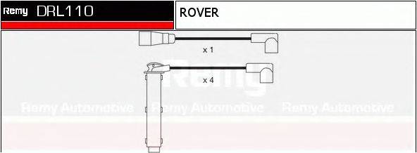 DELCO REMY DRL110 Комплект дротів запалювання