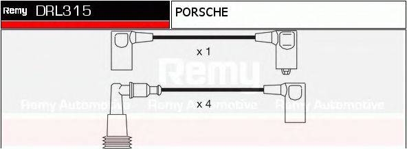 DELCO REMY DRL315 Комплект дротів запалювання