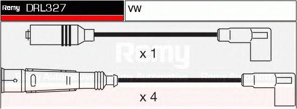 DELCO REMY DRL327 Комплект дротів запалювання