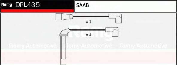 DELCO REMY DRL435 Комплект дротів запалювання