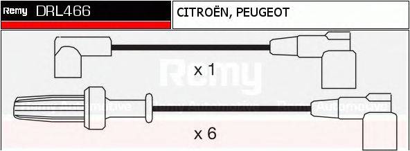 DELCO REMY DRL466 Комплект дротів запалювання