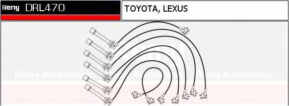 DELCO REMY DRL470 Комплект дротів запалювання