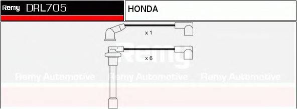 DELCO REMY DRL705 Комплект дротів запалювання