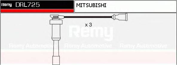 DELCO REMY DRL725 Комплект дротів запалювання