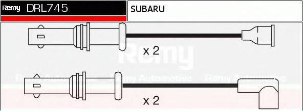 DELCO REMY DRL745 Комплект дротів запалювання