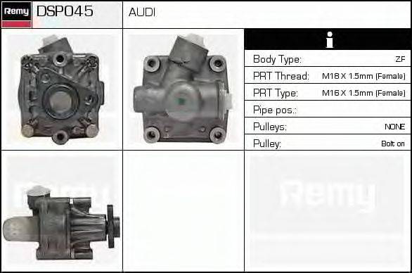 DELCO REMY DSP045 Гідравлічний насос, кермо