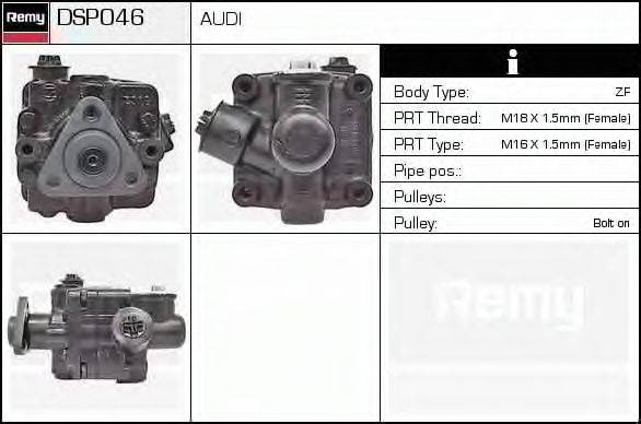 DELCO REMY DSP046 Гідравлічний насос, кермо