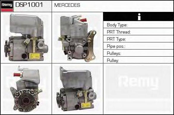 DELCO REMY DSP1001 Гідравлічний насос, кермо