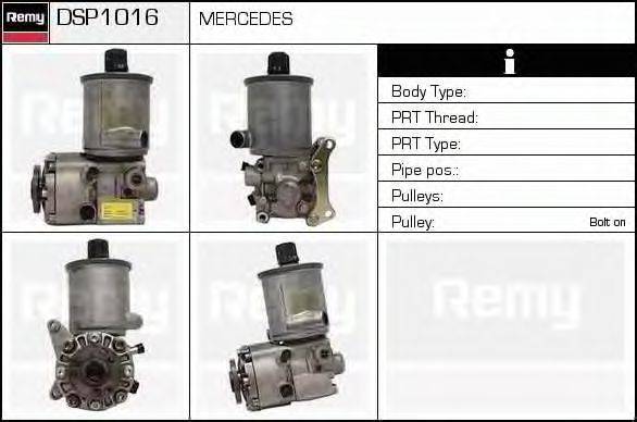 DELCO REMY DSP1016 Гідравлічний насос, кермо